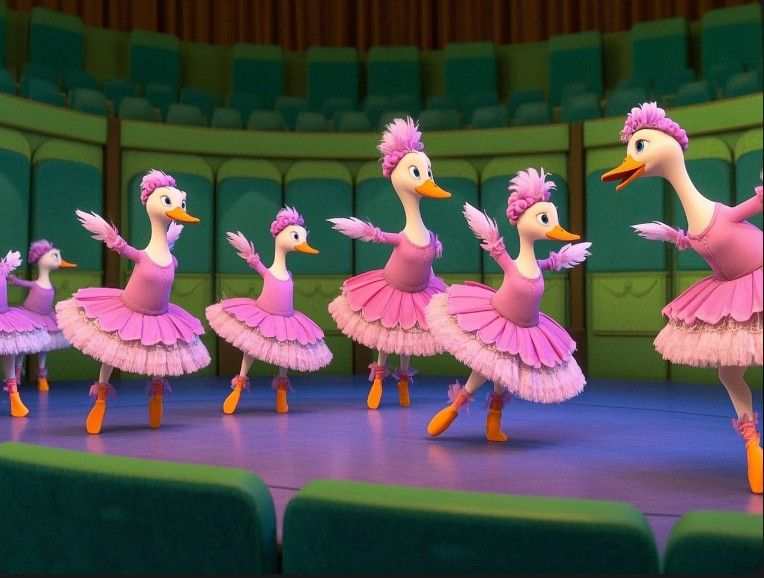 6/30/2025-Quest Entry 4 Dancing Ducks Art By Archangel Tara