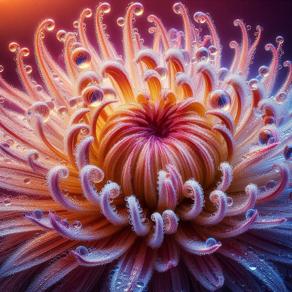 Sunlight on a flower