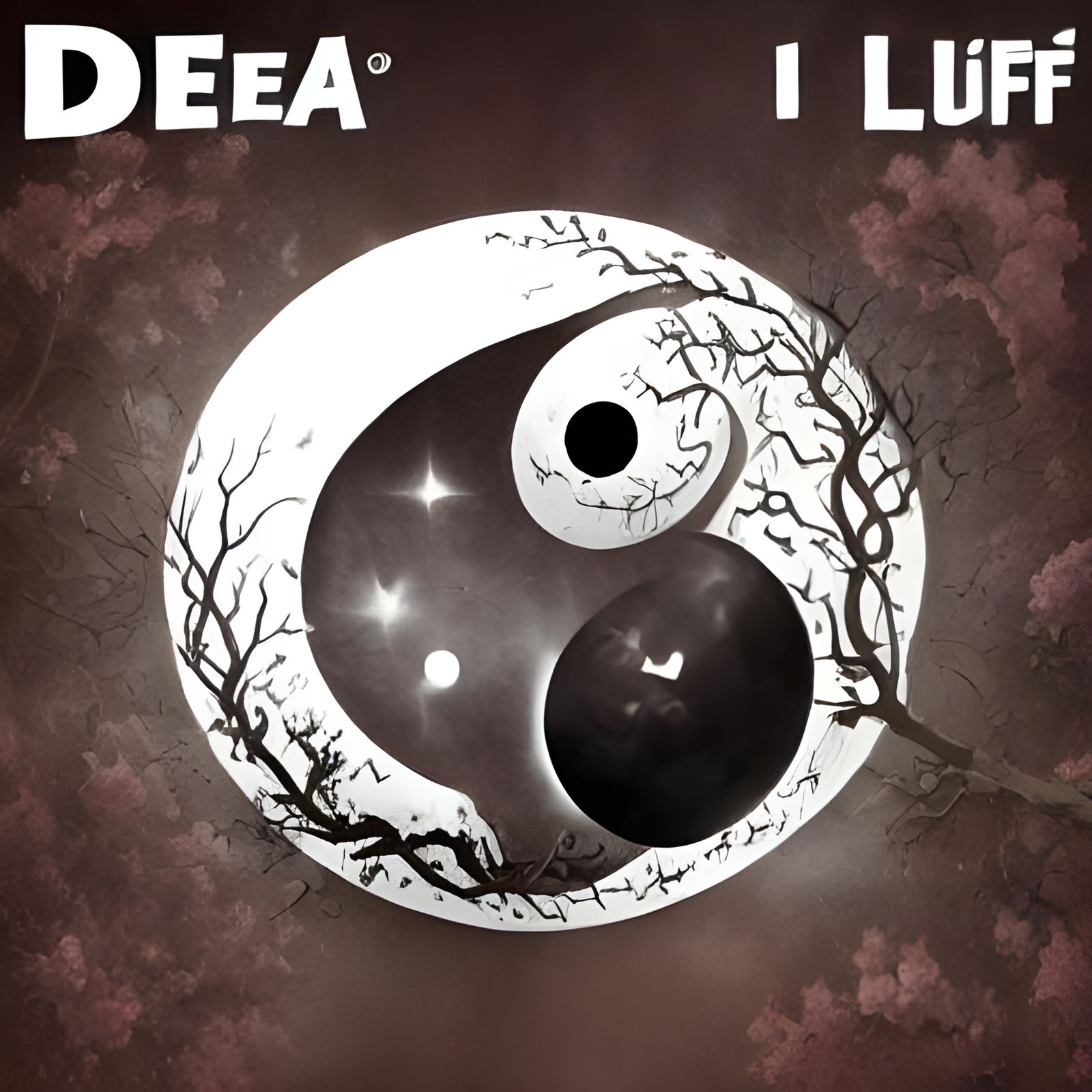 <lora:dark12:1.0> a yin and yang light