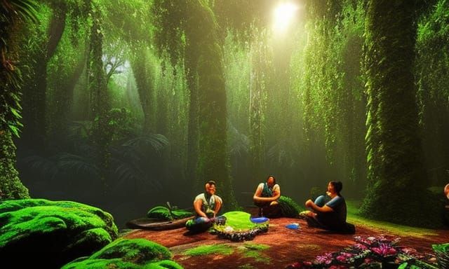 Ayahuasca ritual