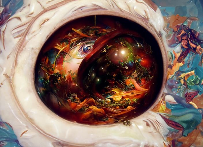 the whole world in the all-seeing eye of god 3 - AI Generated Artwork ...