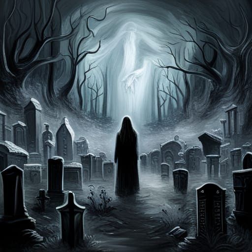 The Woman in the Cemetery 2