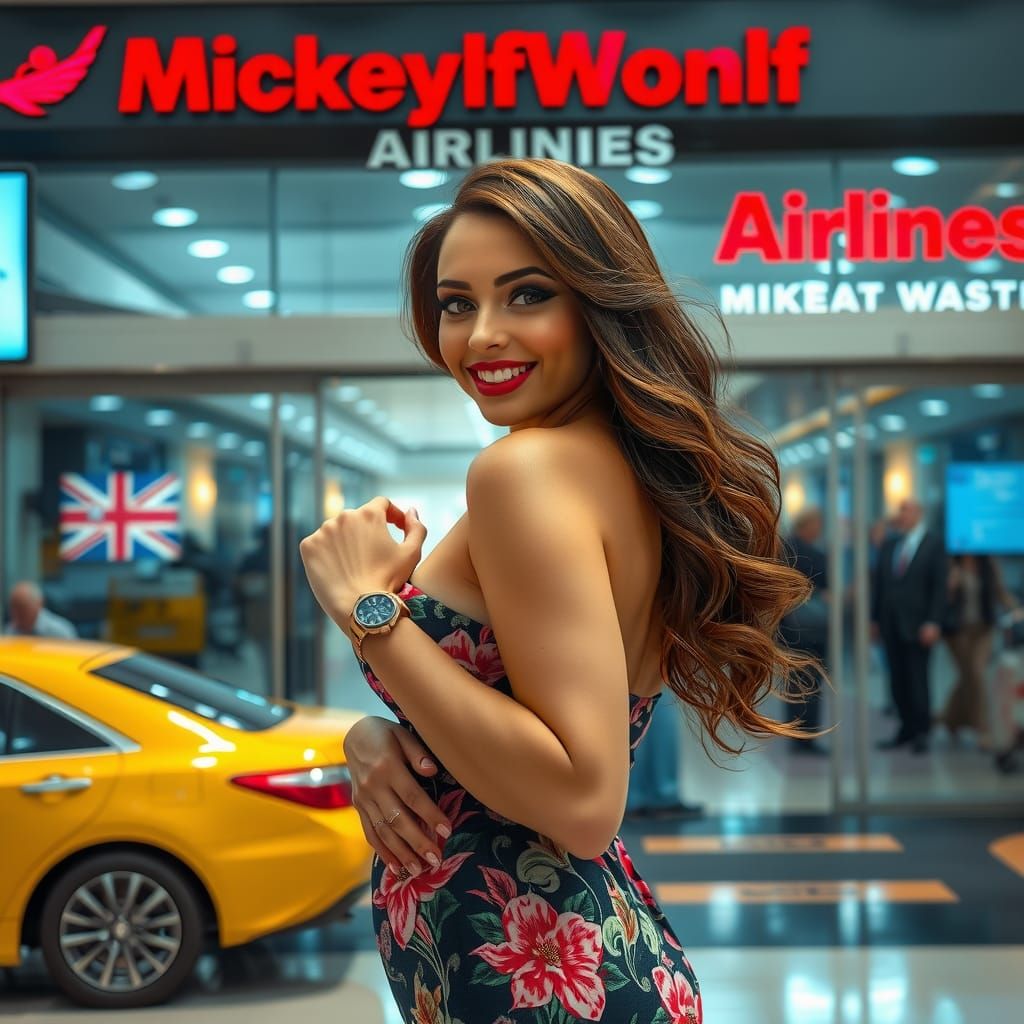 Grabbing a taxi at the airport