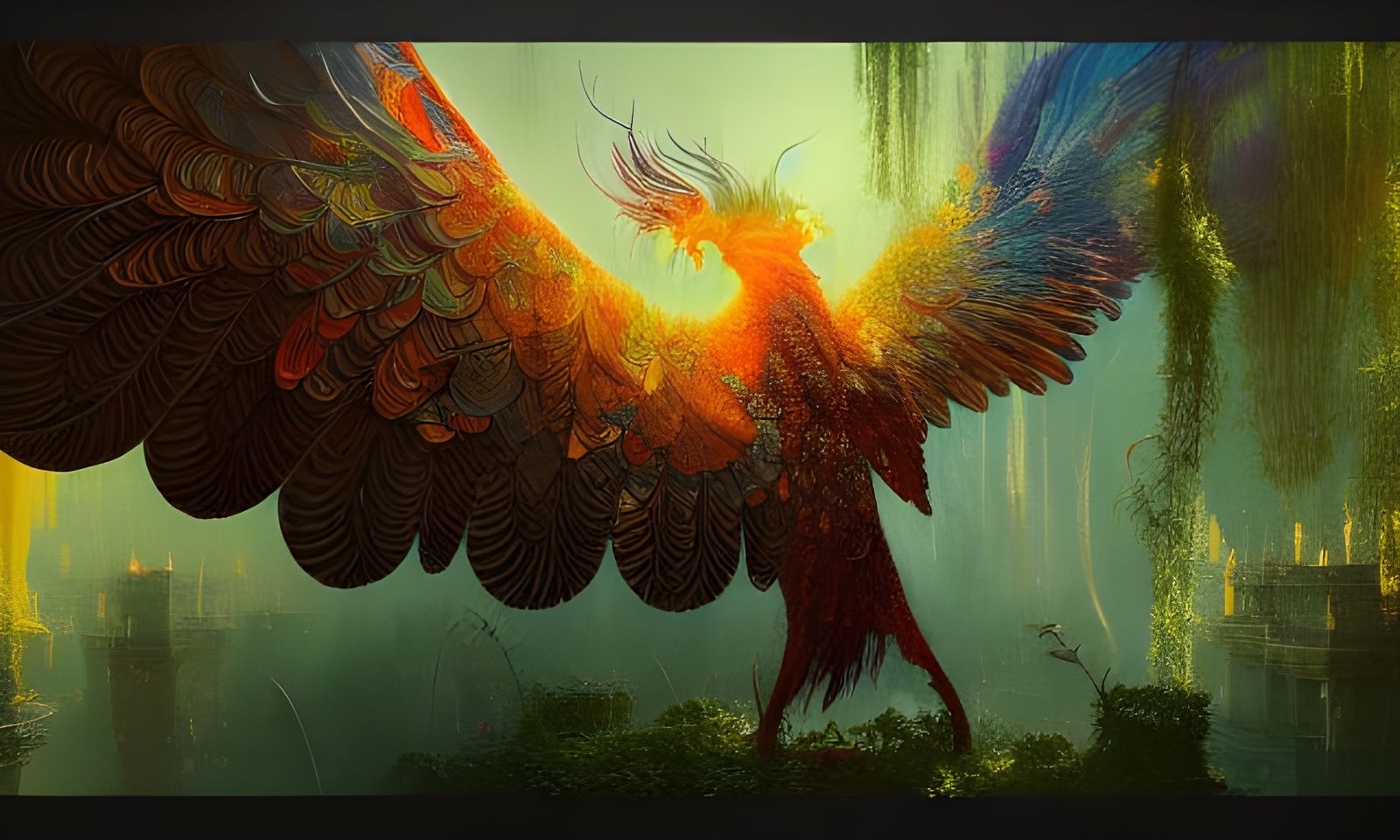 Phoenix - AI Generated Artwork - NightCafe Creator