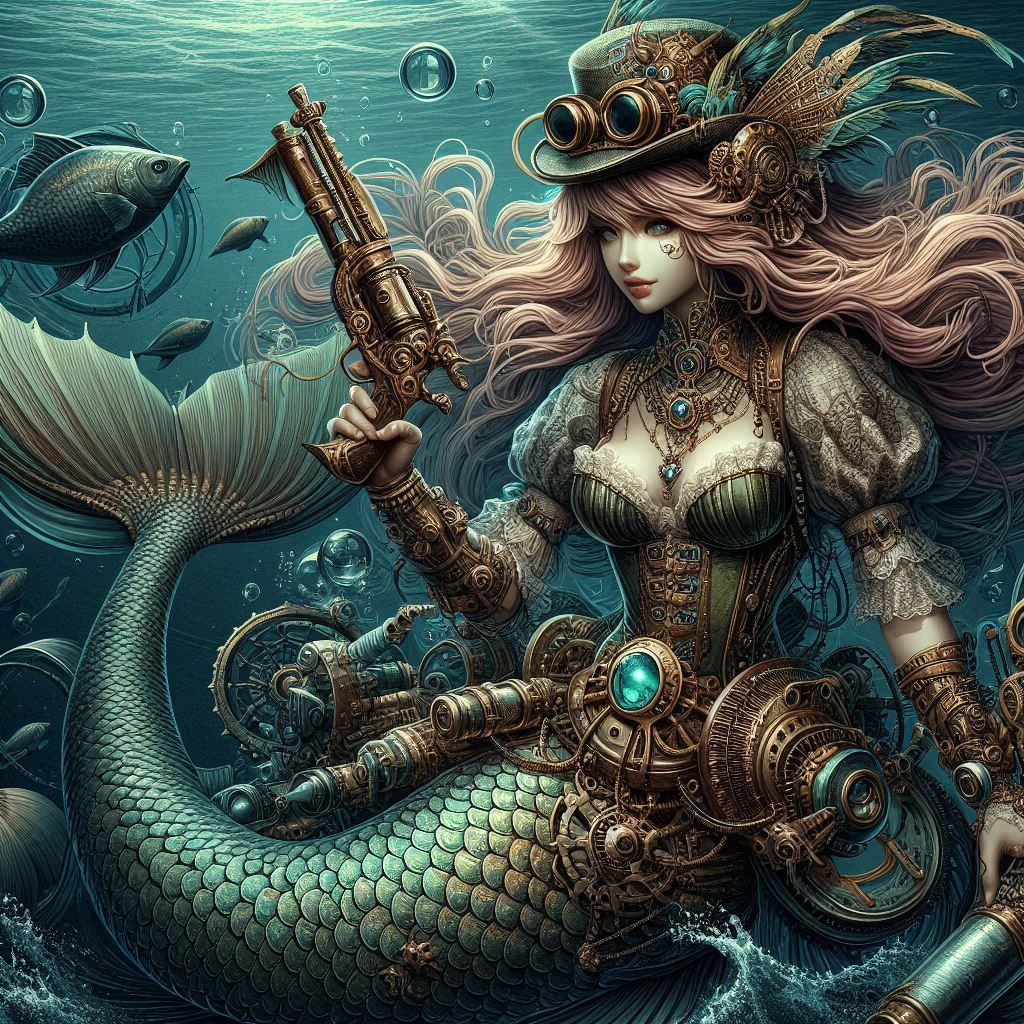Steampunk Mermaid