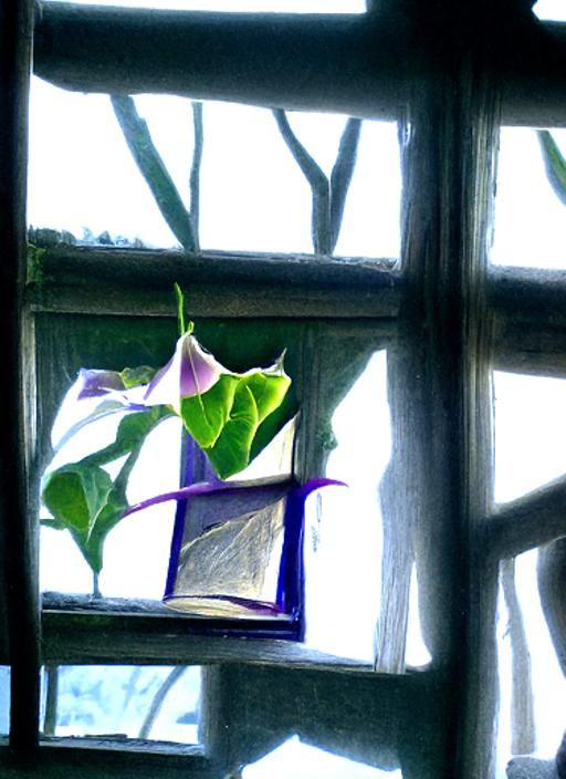 A morning-glory at my window satisfies me more than the meta...