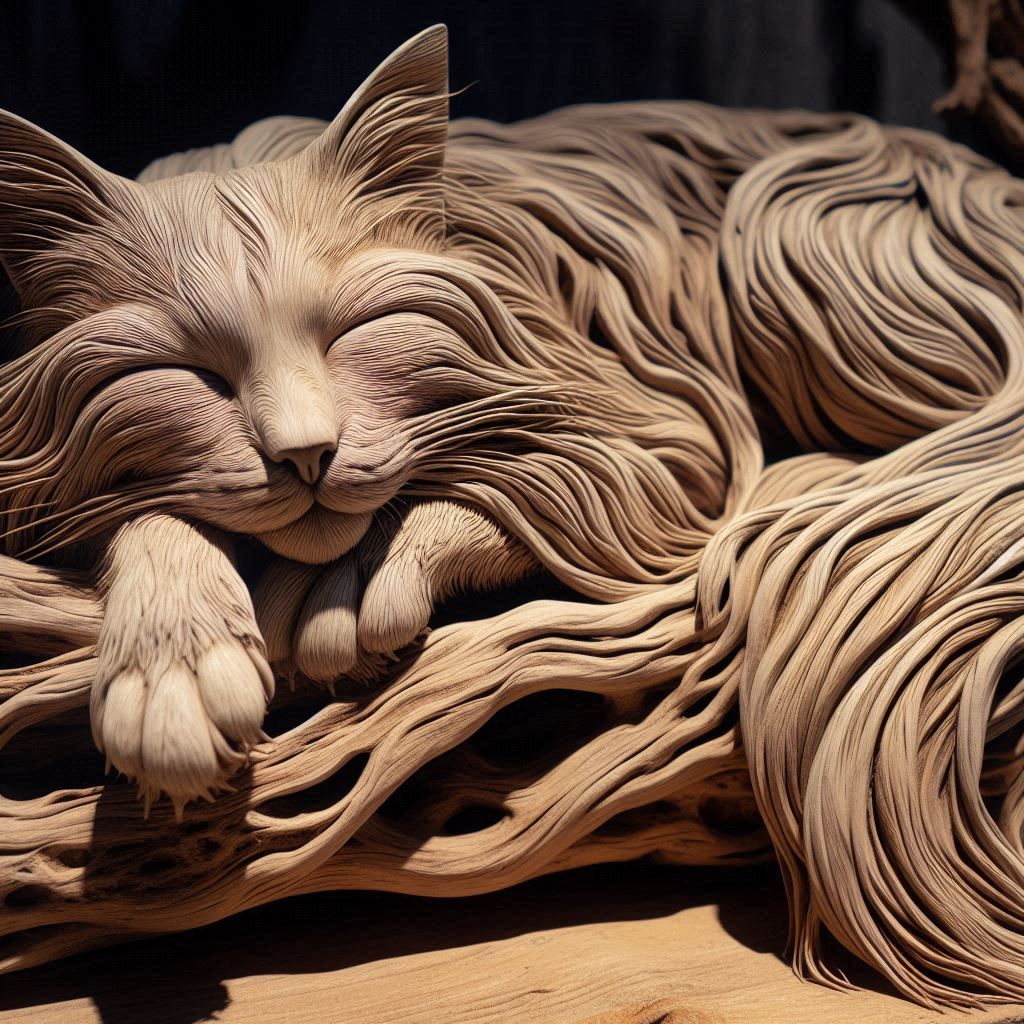 Driftwood Kitty