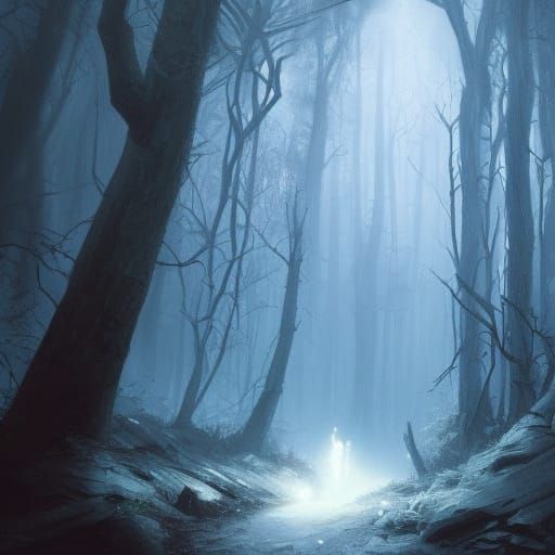 Trail through the Dark woods