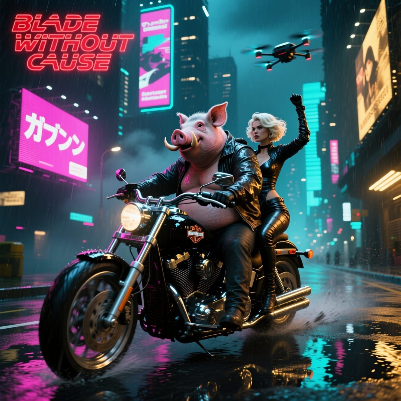 Tusk without Cause (Neon Hog)