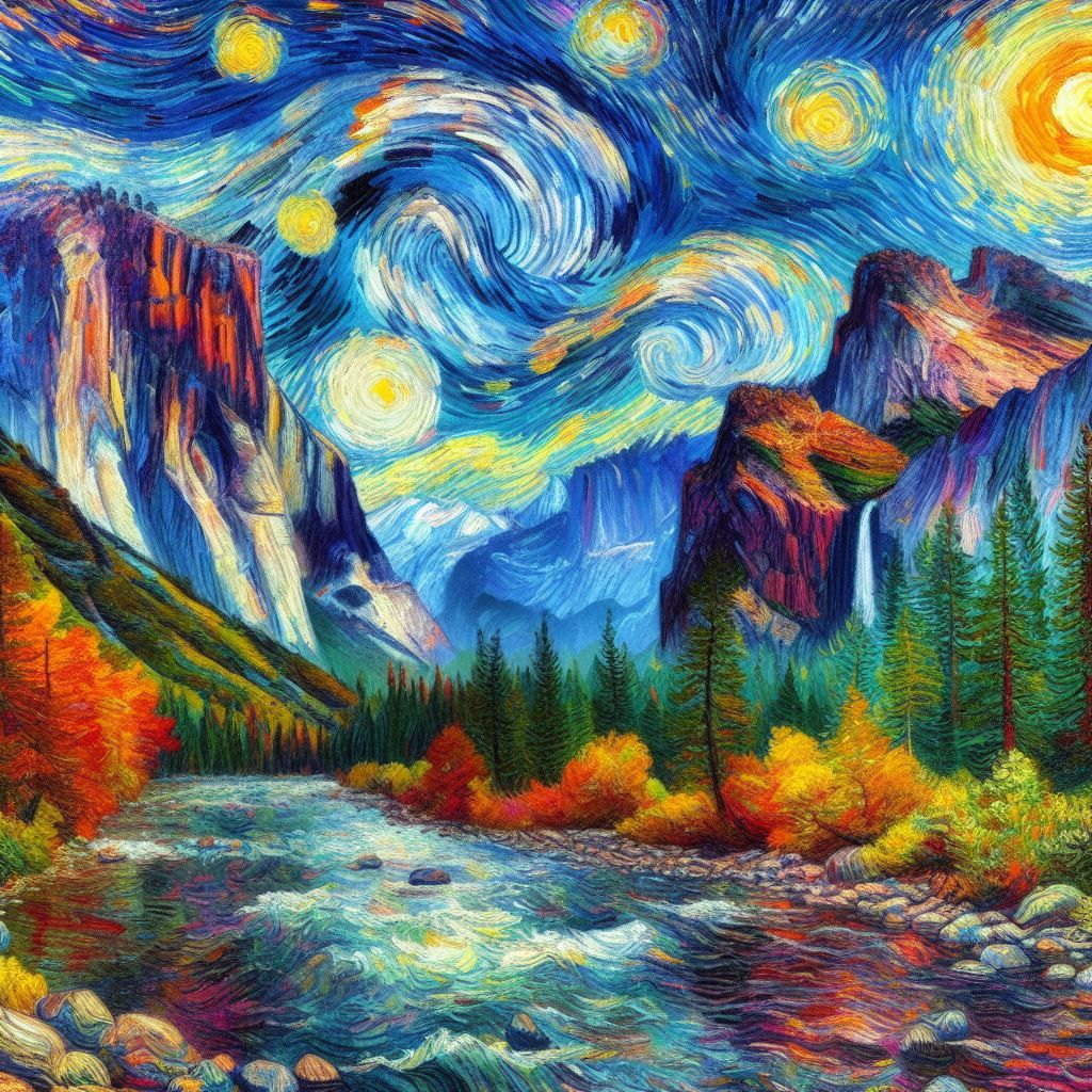 Van Gogh Yosemite