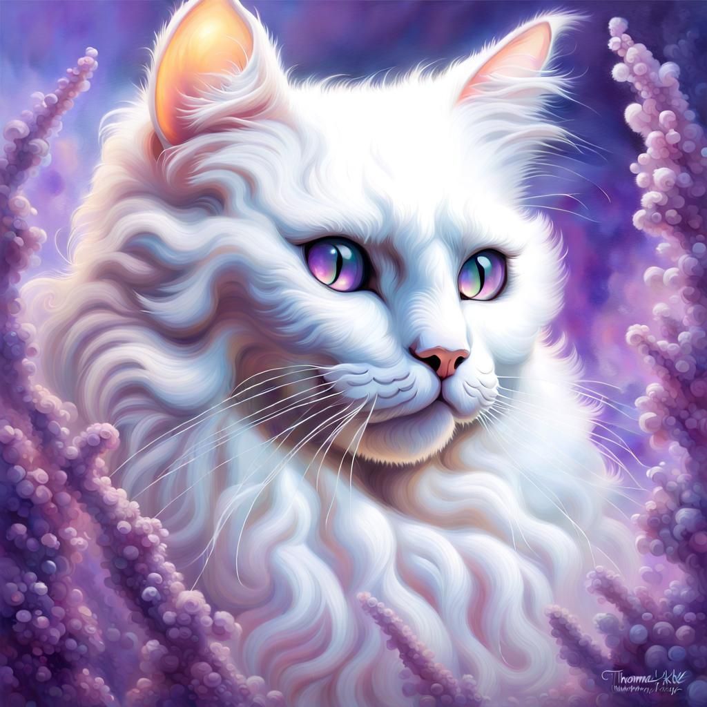 Cotton cat  by @Elena Sabater