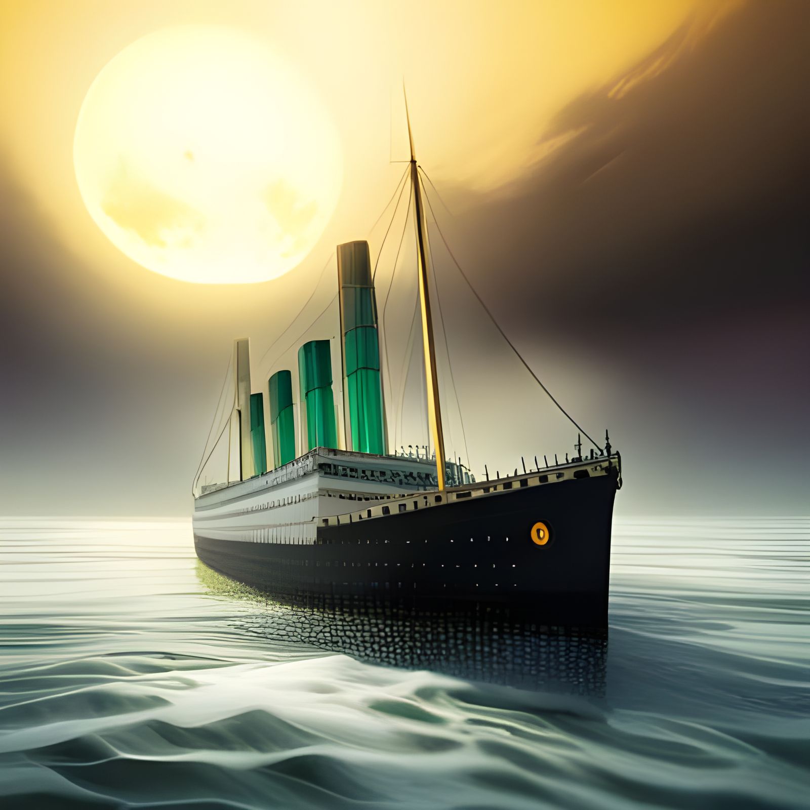 The haunted titanic rides again