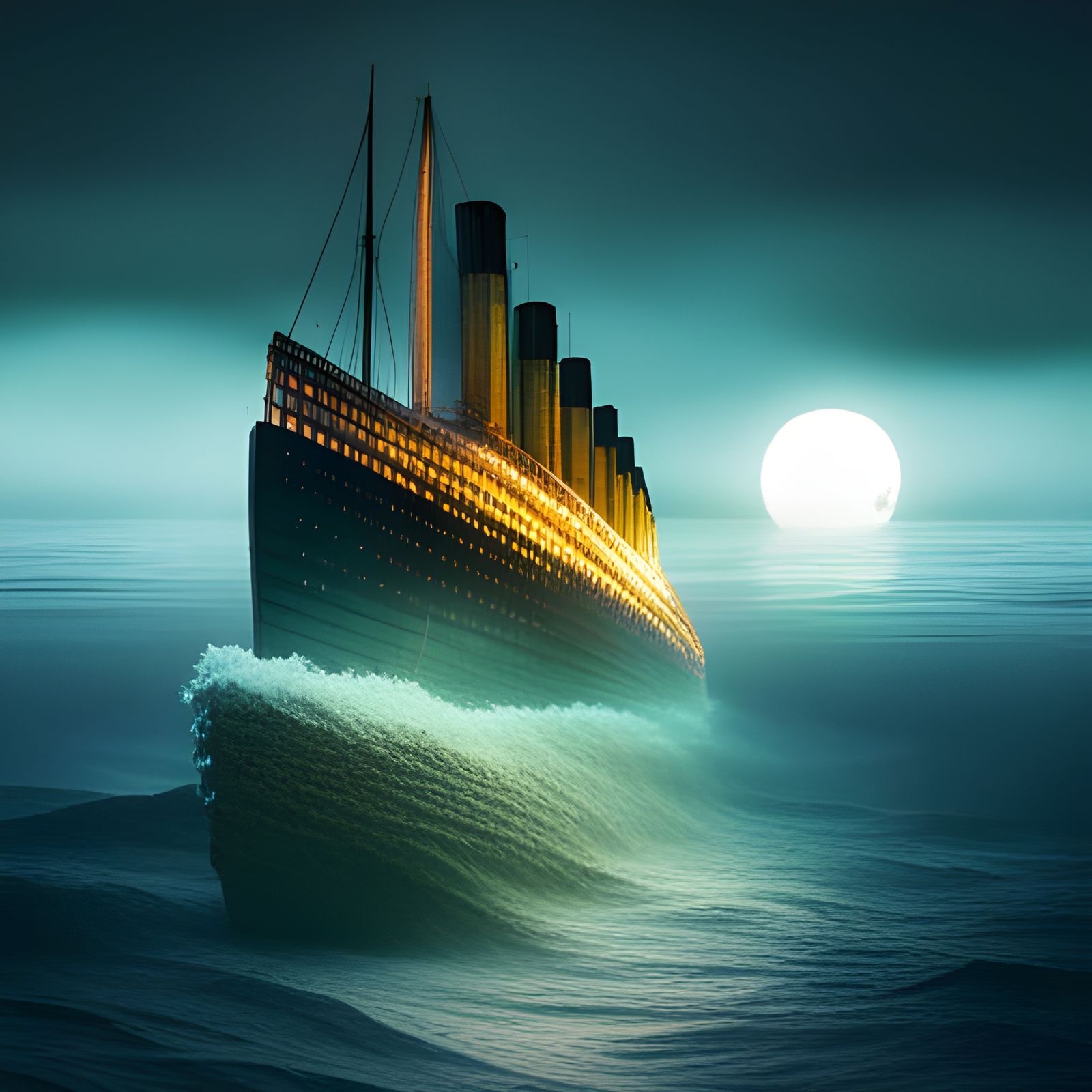 The haunted titanic rides again