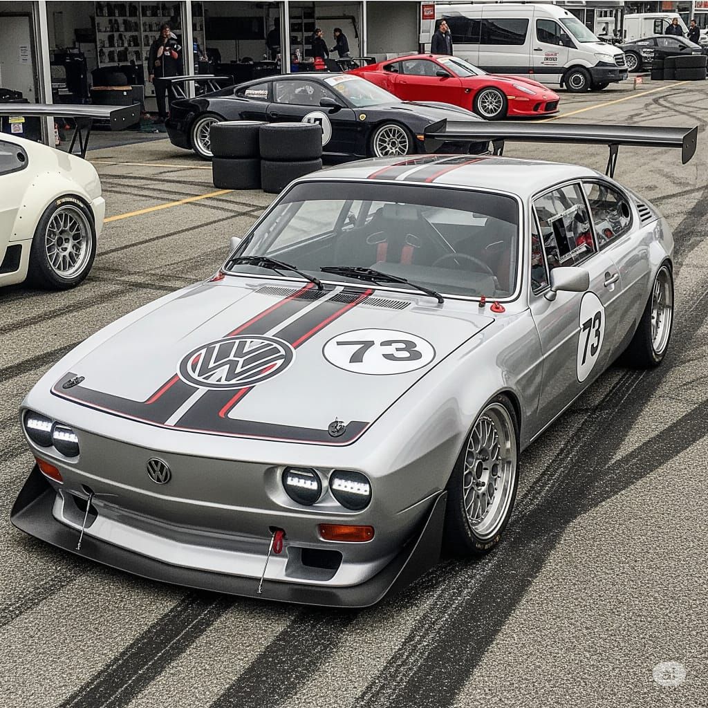 a resto-mod 1973 Volkswagen SP2, corrected