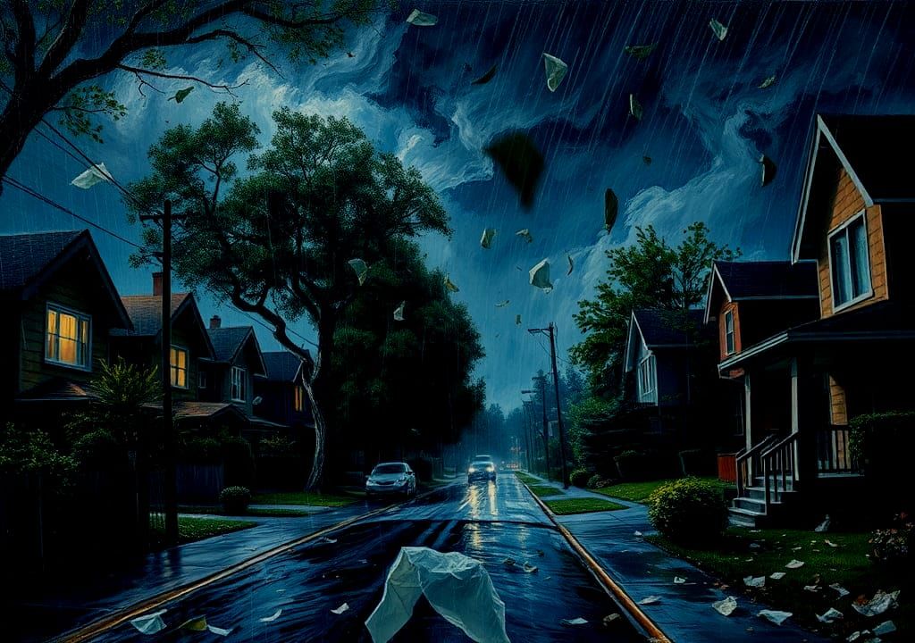 A Windy Night  by @Archangel Tara 