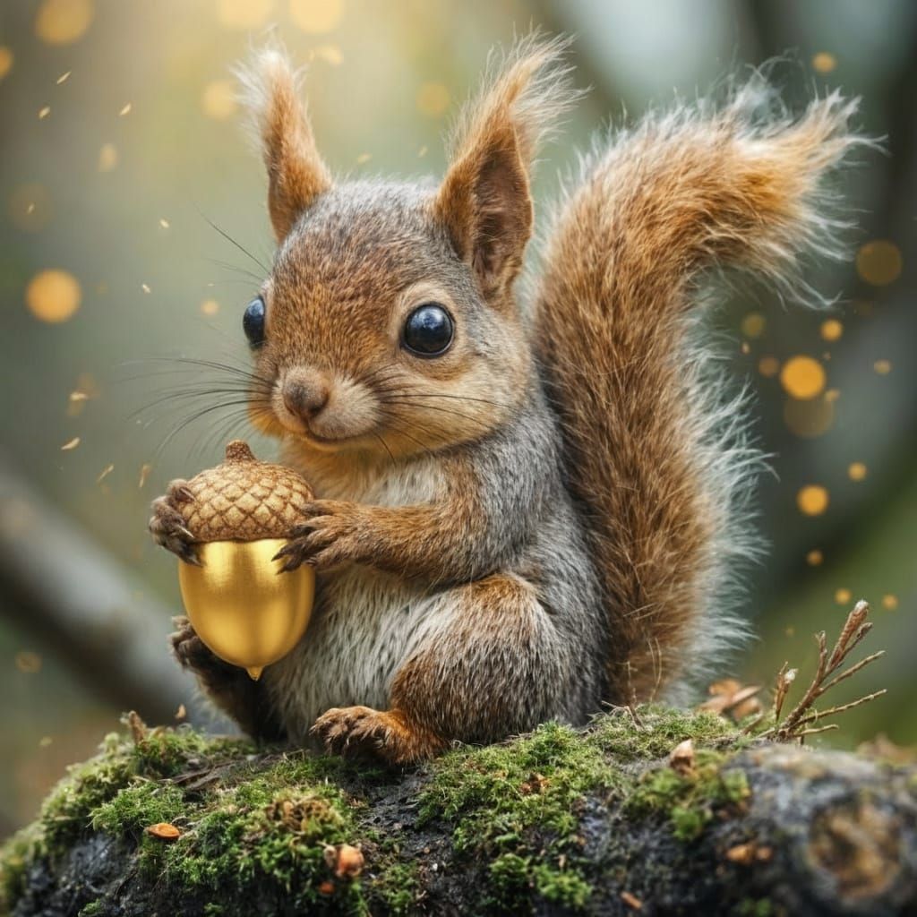 The Enchanted Woolen Squirrel