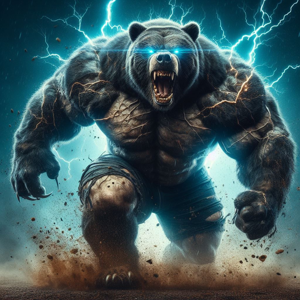 Charging Bear 2