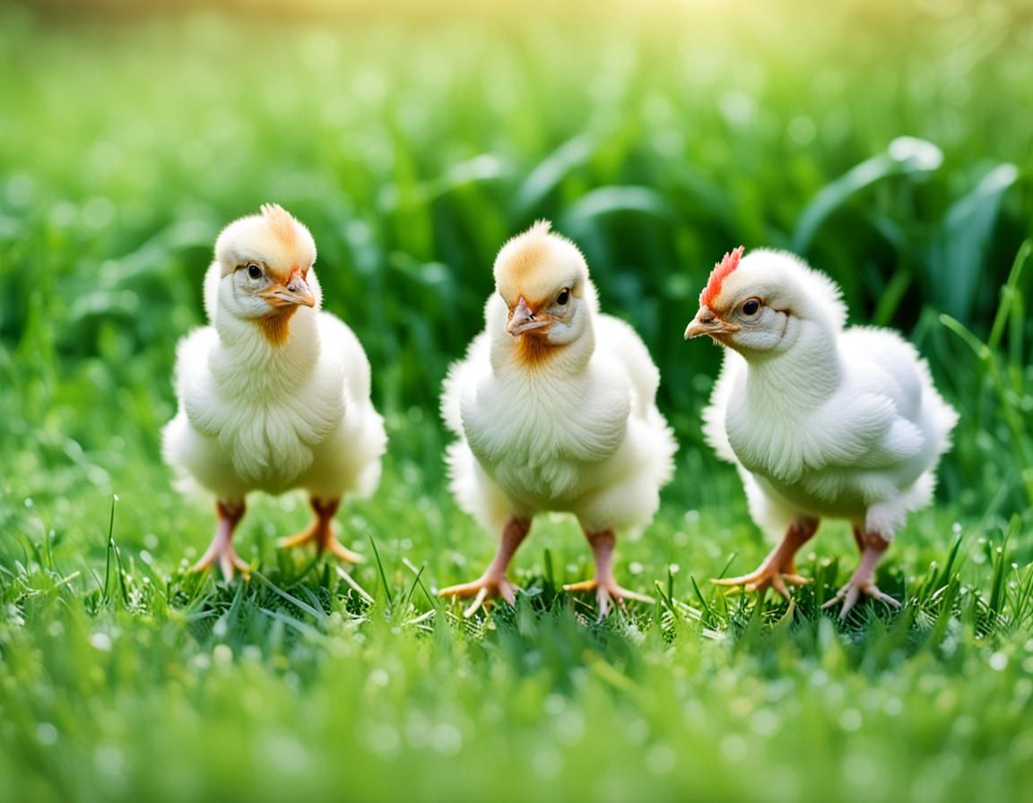 Small chickens