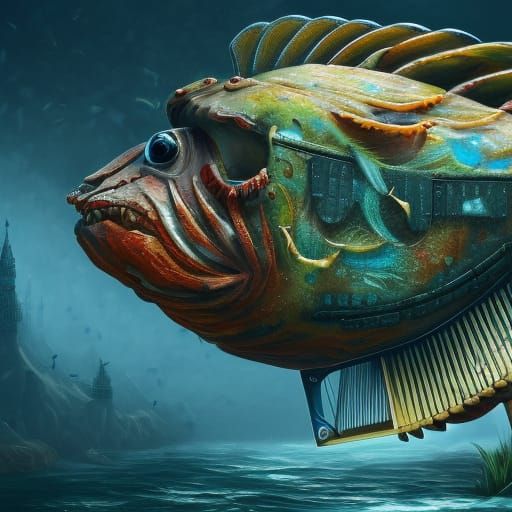 Accordion fish