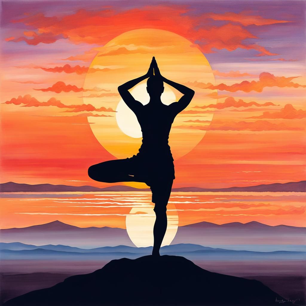 Clip Art Details - Yoga Pose Silhouette - Free Transparent PNG Clipart  Images Download