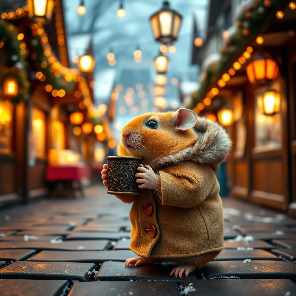 Hammy Christmas  by @Mr Nekkid