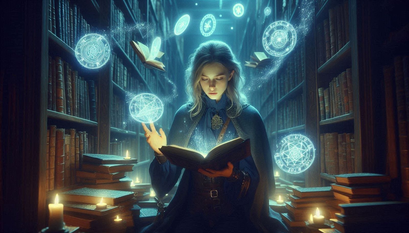 Apprentice in the Library