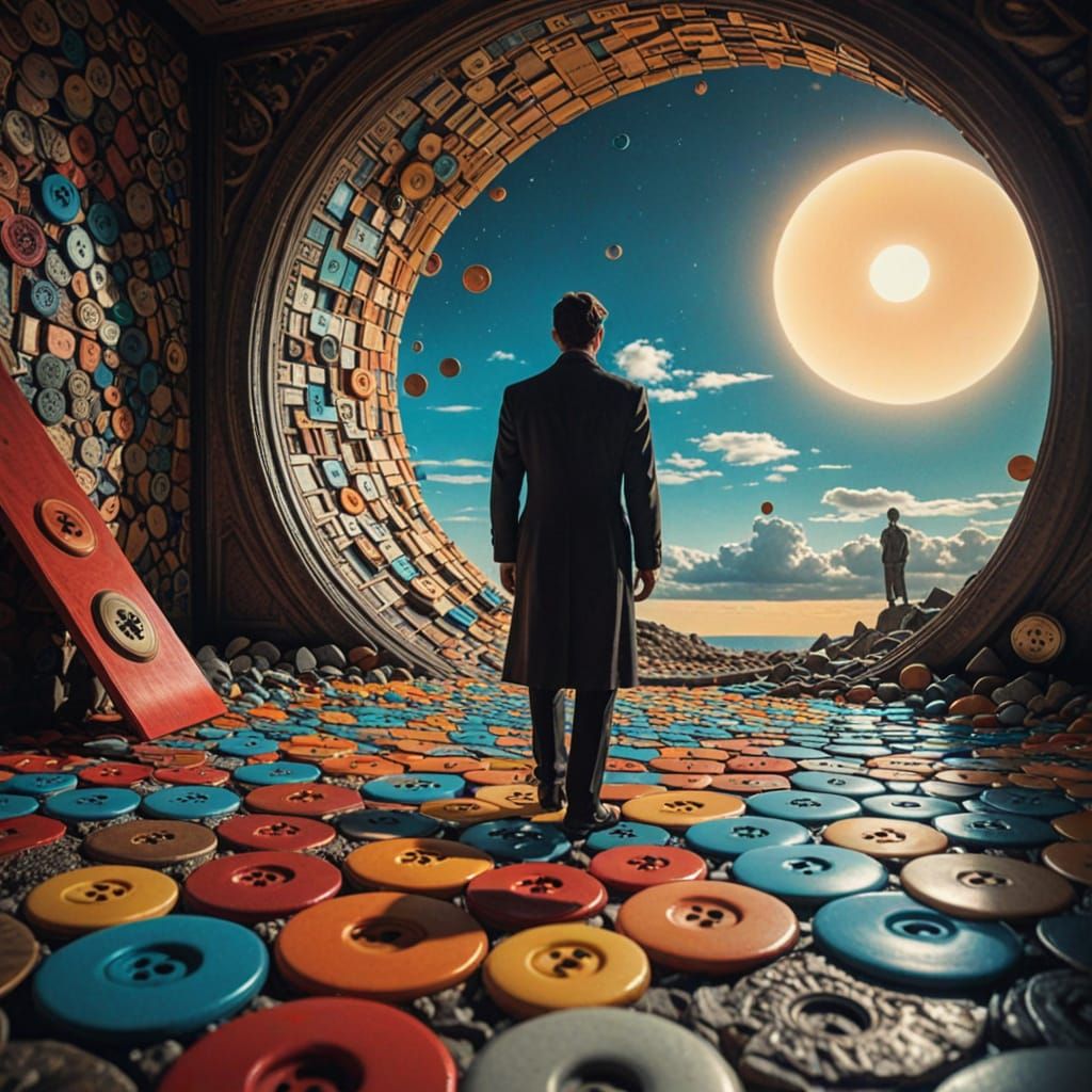 Button world  by @DAIV