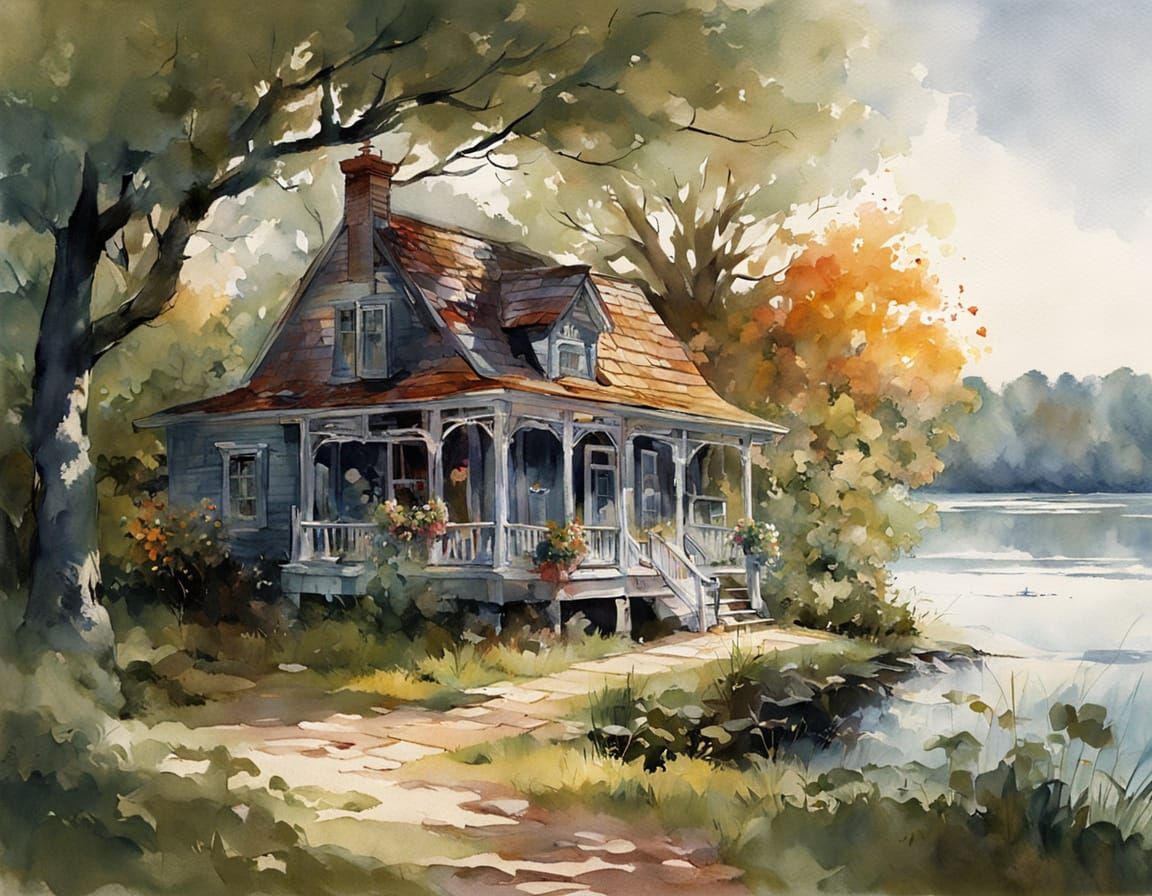 Quaint Michigan Cottage  by @Stalean