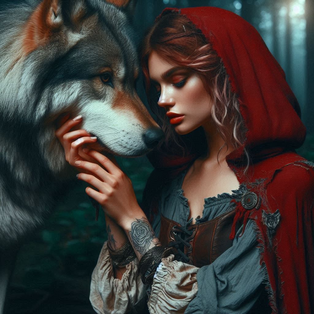 young girl with a bandit's spirit