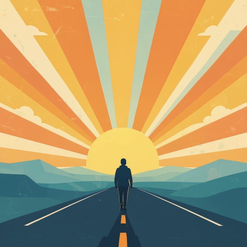 Capa de livro inspiradora e moderna para um livro de desenvolvimento pessoal intitulado “10 dias para mudar sua vida”. O design deve transmi...