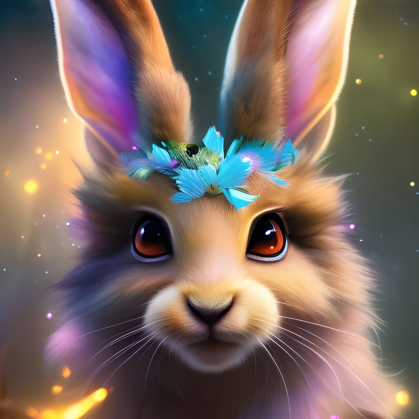 A bunny mug shot. - AI Generated Artwork - NightCafe Creator