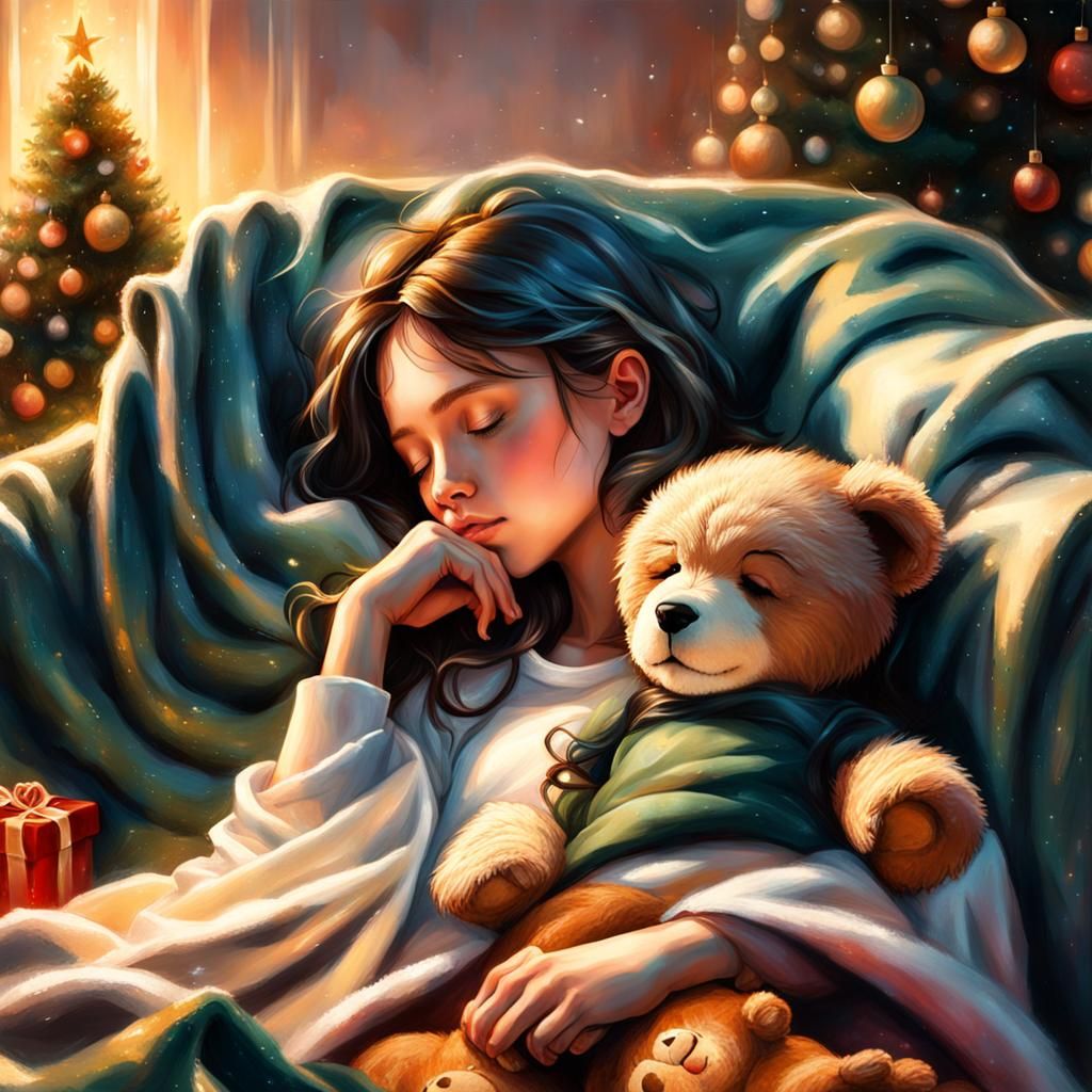 Waiting for Santa  by @Arisiin