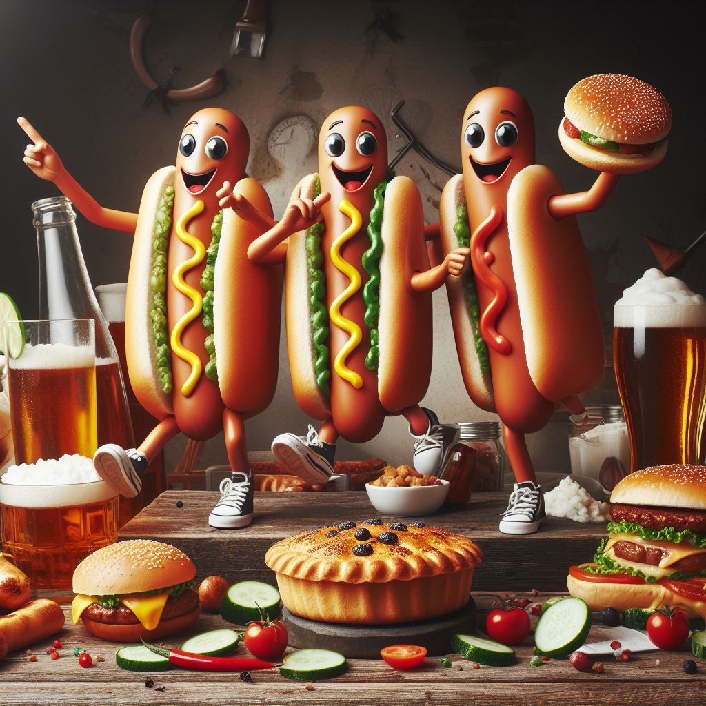 Dancing Hotdogs