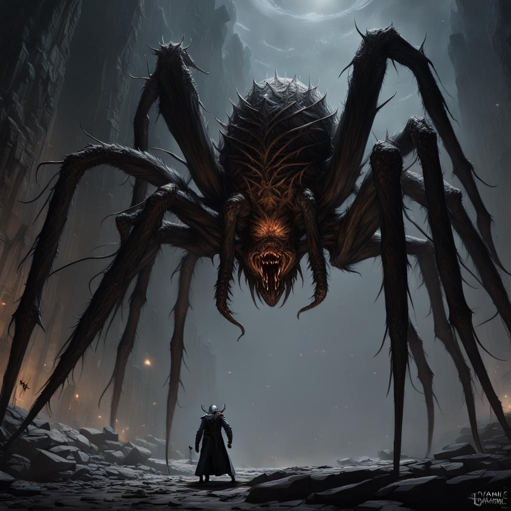 Ungoliant - AI Generated Artwork - NightCafe Creator