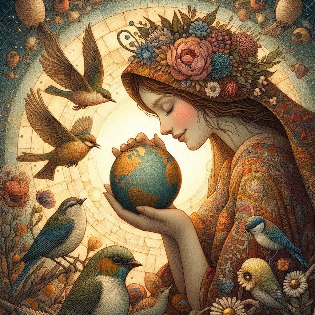 Once upon a time, when women were birds, there was the simple understanding that to sing at dawn and to sing at dusk was...