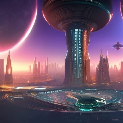 Jupiter Colony 3000 A.D.