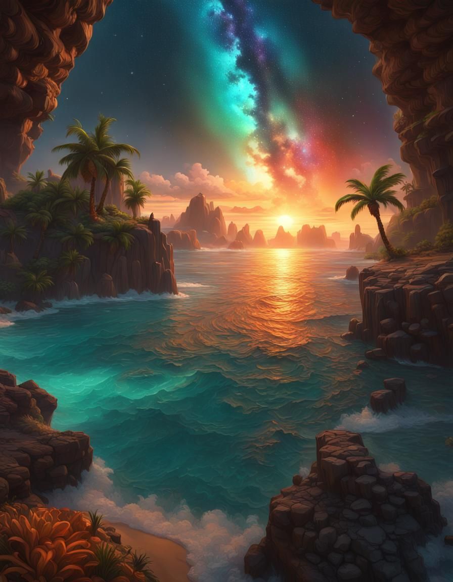 Dream Oasis  by @Speach