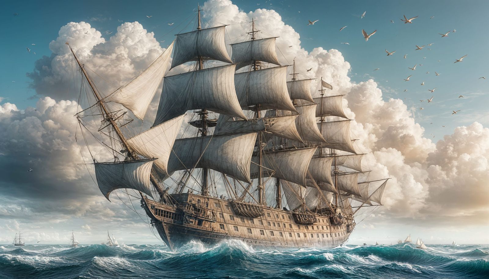 All at sea