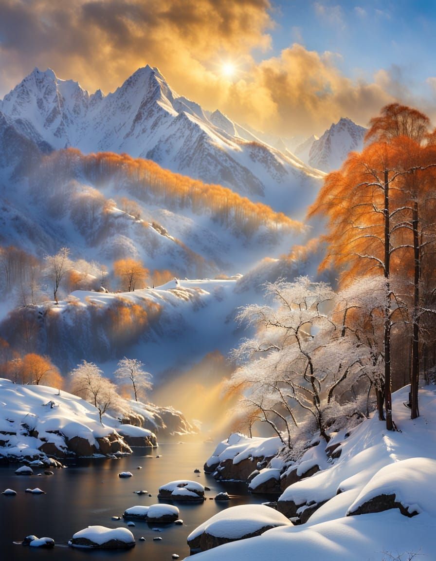 Qinling Mountains  by @proofman