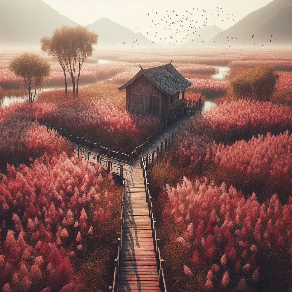 Red Beach PanJin China