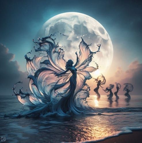 3/5/2025-Water Fairies Art By Archangel Tara