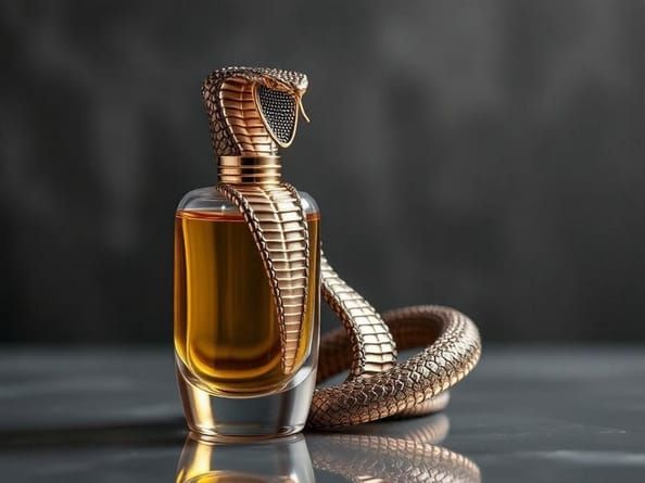 Cobra Perfume Bottle