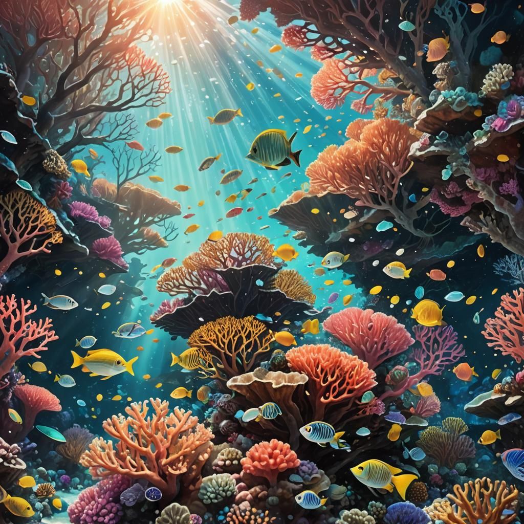 Coral Reef  by @ric_kmacho