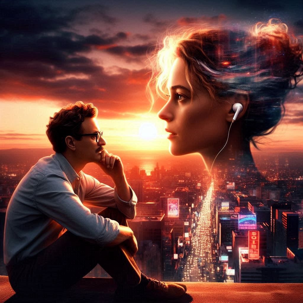 Inspired by the movie "Her" directed by Spike Jonze, a jaw dropping movie about AI from 2013