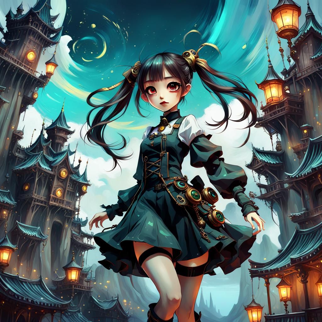 A cute Korean girl - AI Generated Artwork - NightCafe Creator