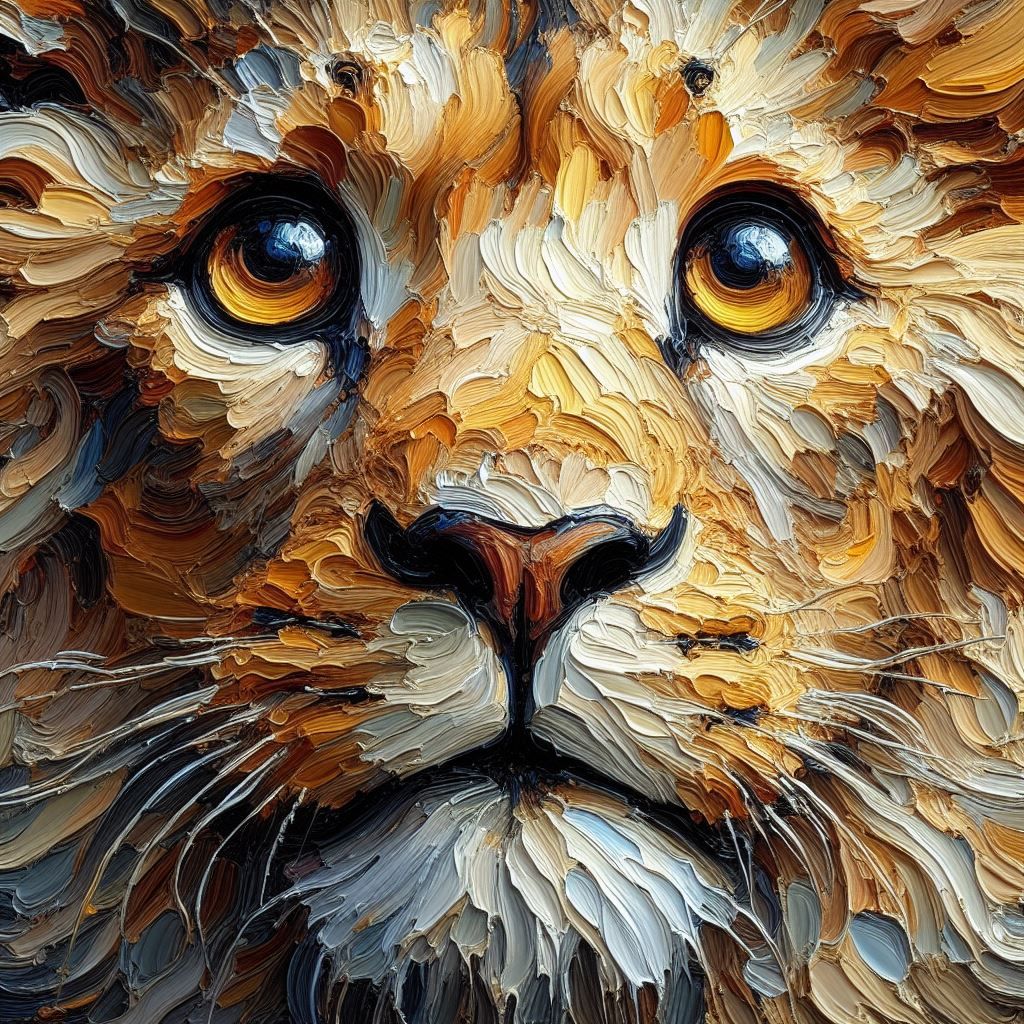 Le regard du lion