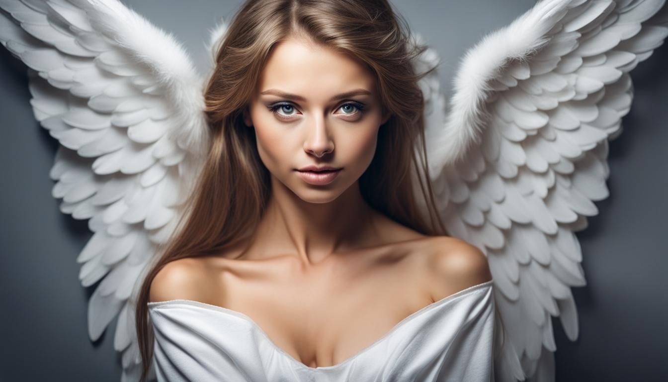 a beautiful angel - AI Generated Artwork - NightCafe Creator