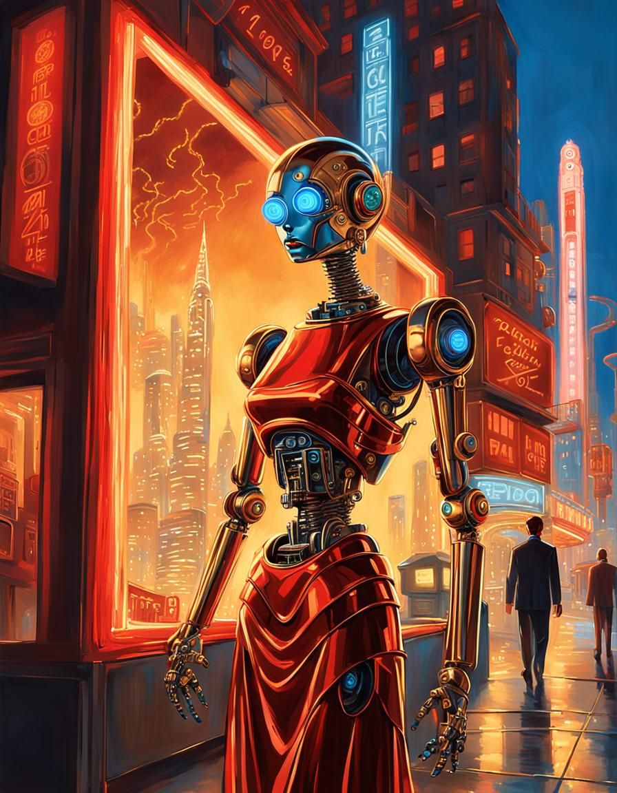 A futuristic walk on the wild side