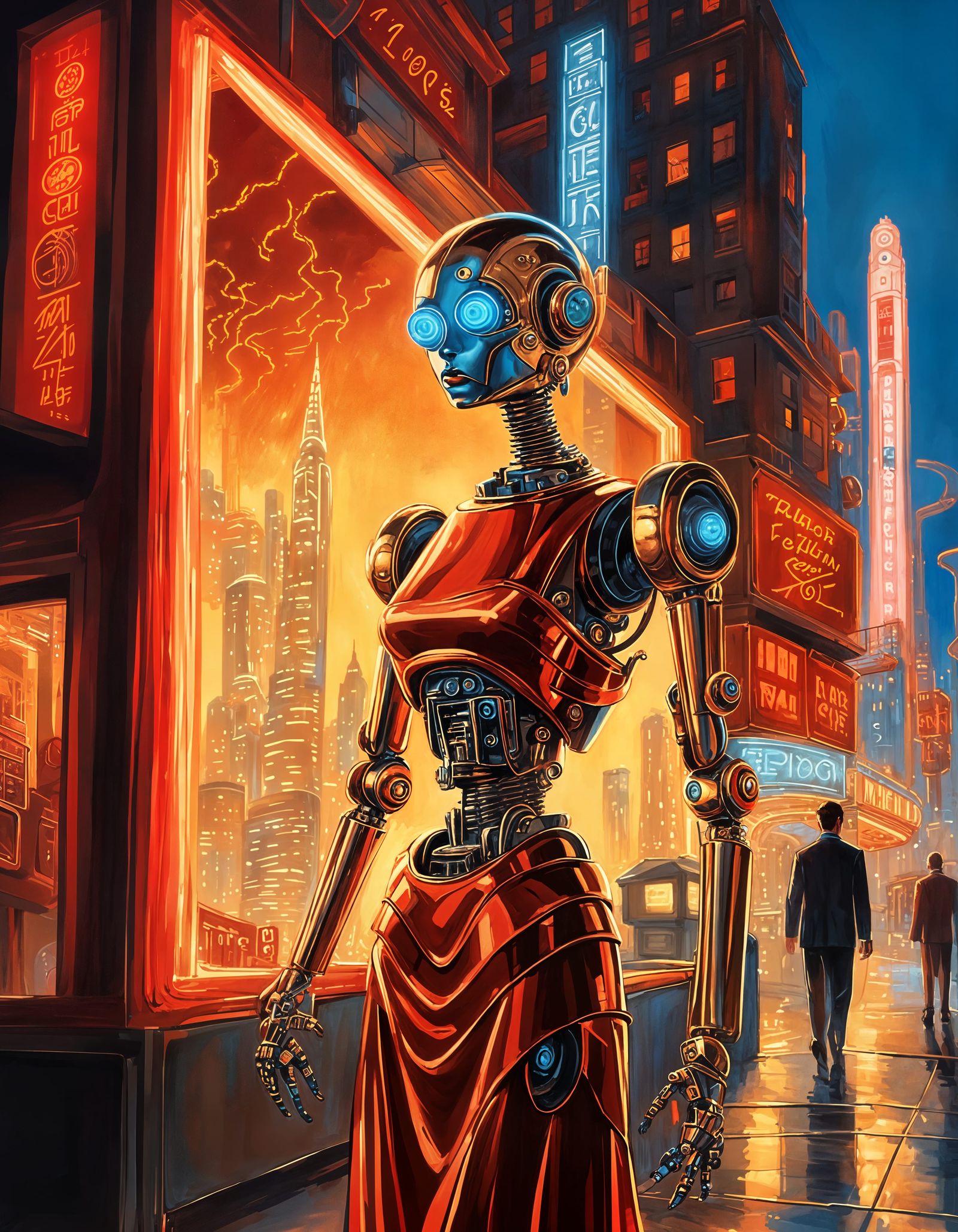 A futuristic walk on the wild side  by @Arty Farty