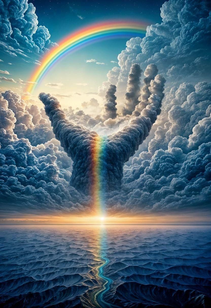 “Be a rainbow in somebody else's cloud.” - Maya Angelou 🌈  by @Kolibri